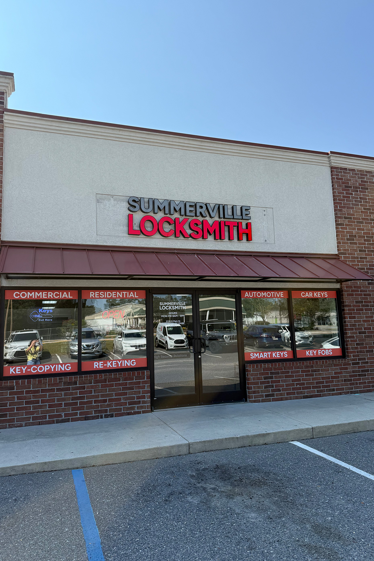 Summerville Locksmith Store Front