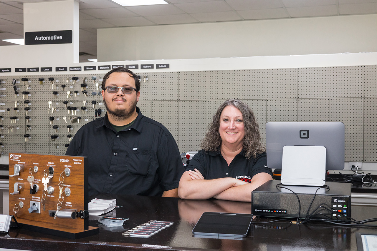 Summerville Locksmith Store Locksmith techincan inside store