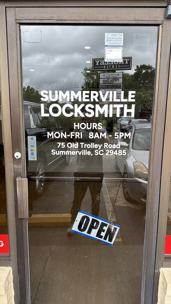 Summerville Locksmith Old Trolley Road location storefront at 75 Old Trolley Rd Unit 1, Summerville SC 29485